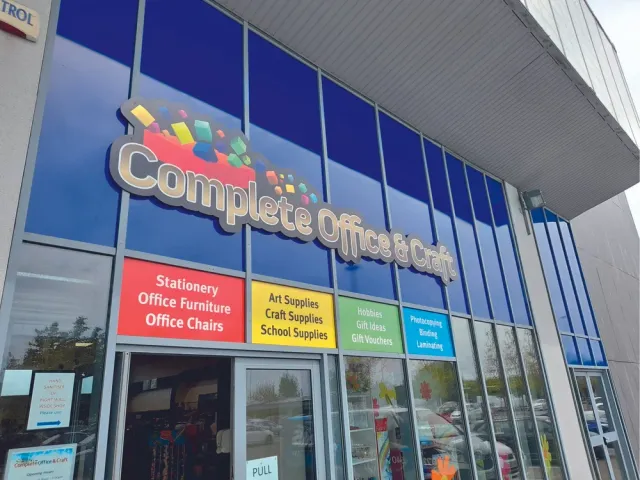 Shopfront signage & fascia